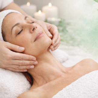 Obličejová lymfatická masáž